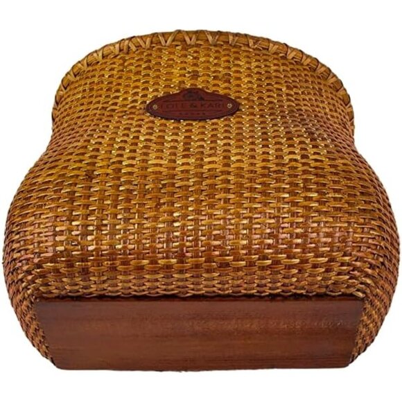 Bike Basket for Women Beach Cruiser or Scooter The Original Wicker Bicycle Baske - Picture 9 of 9